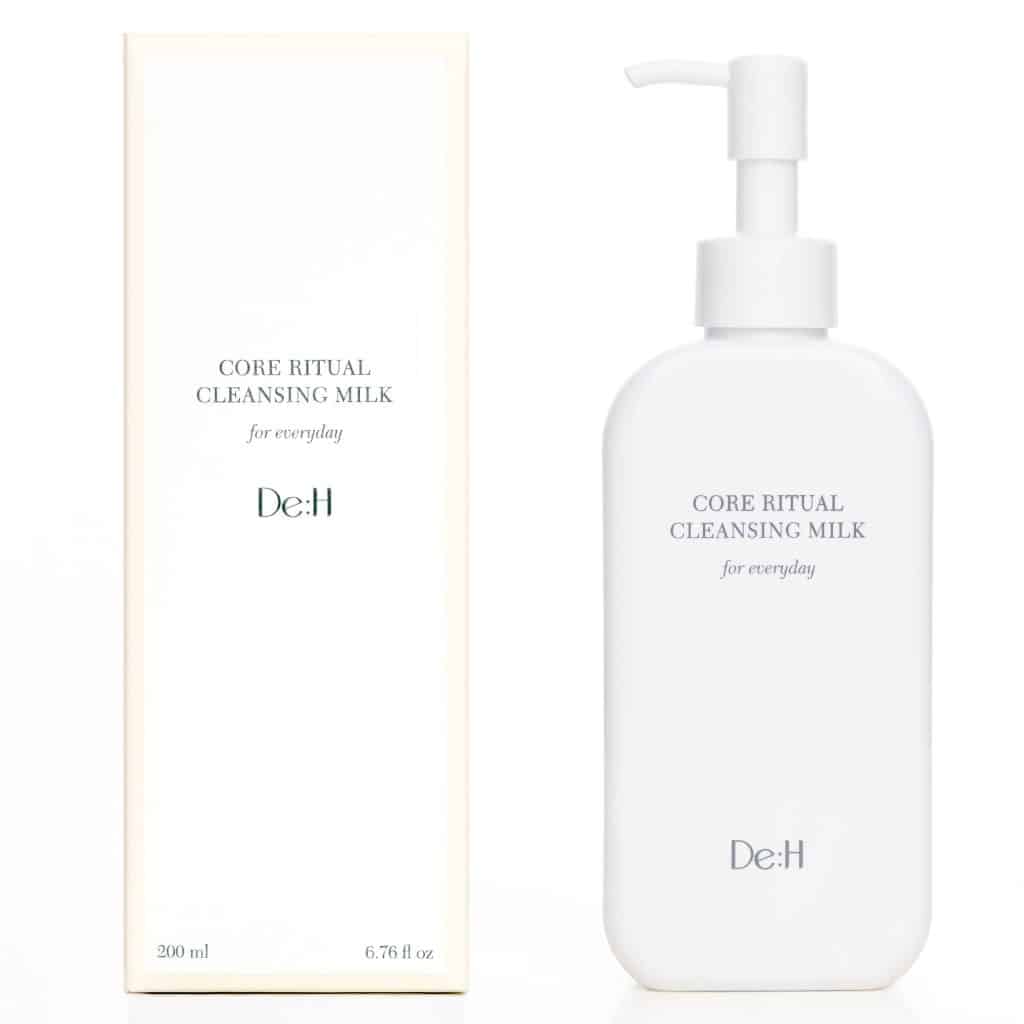 De H Core Ritual Cleansing Milk Ozhean Zoey Korean Collagen