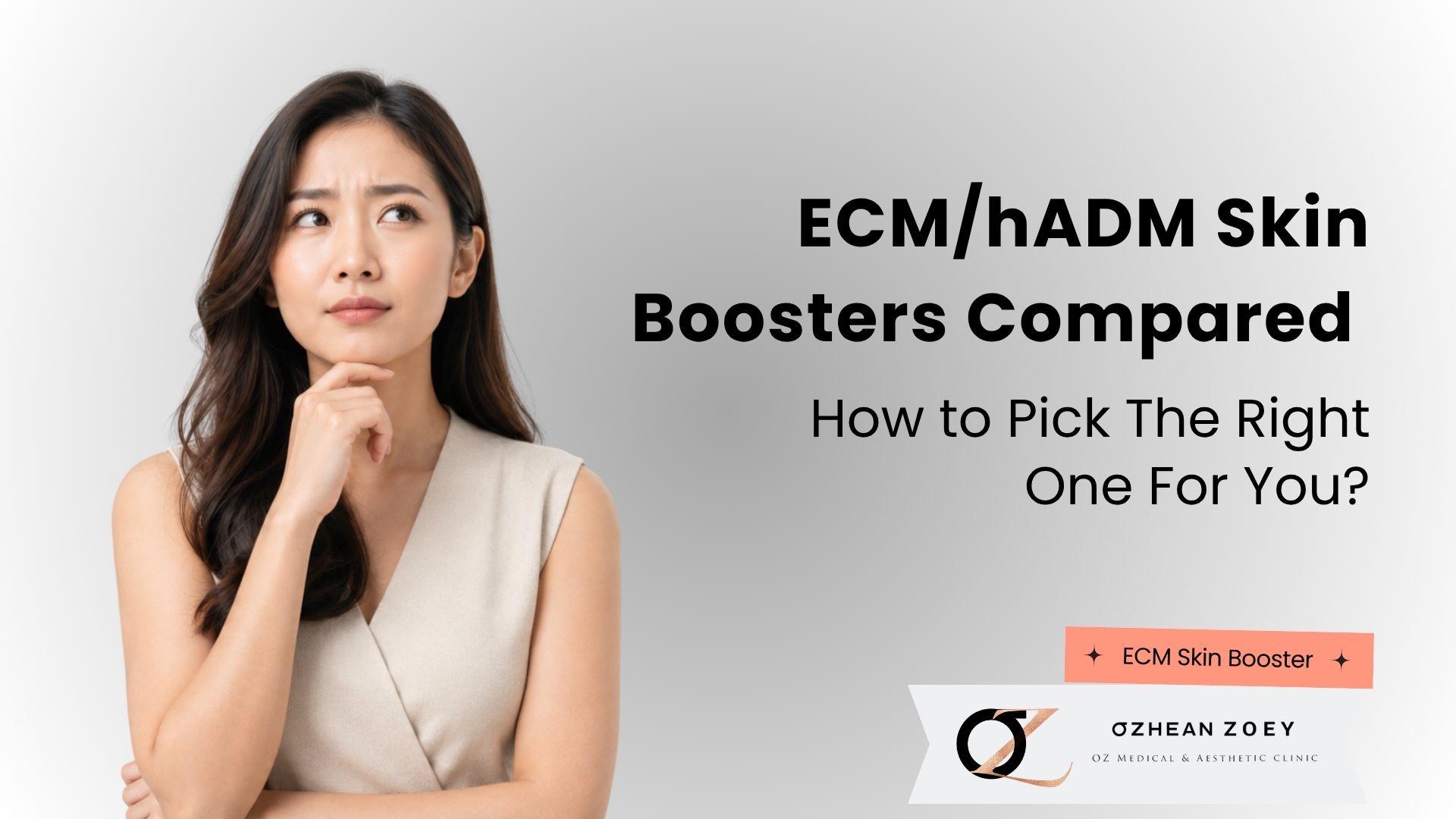ECM/hADM Skin Boosters Compared: How to Pick The Right One For You?