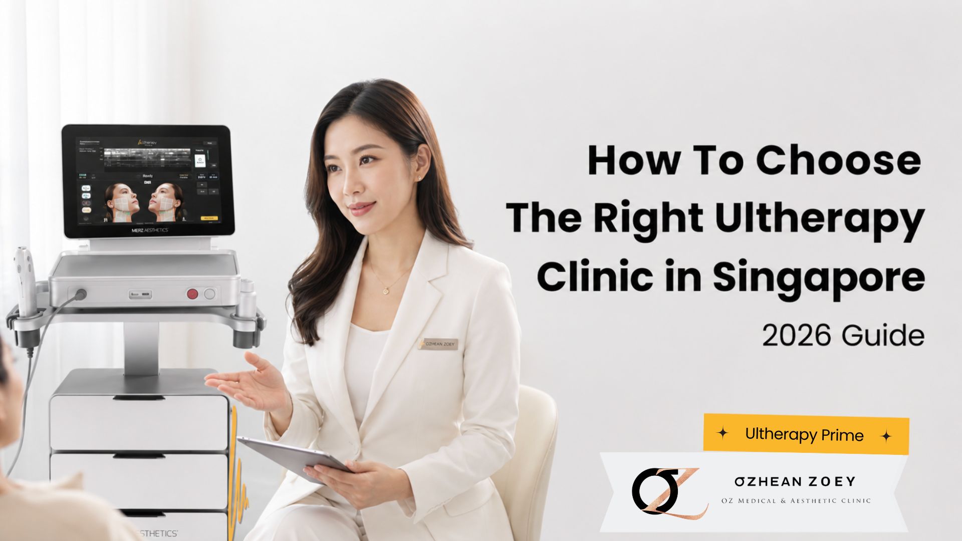 How To Choose The Right Ultherapy Clinic in Singapore (2026 Guide)